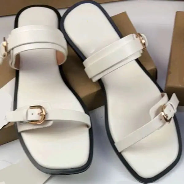 High-Quality New Women's Sandals. Luxurious Beach Casual Sandals