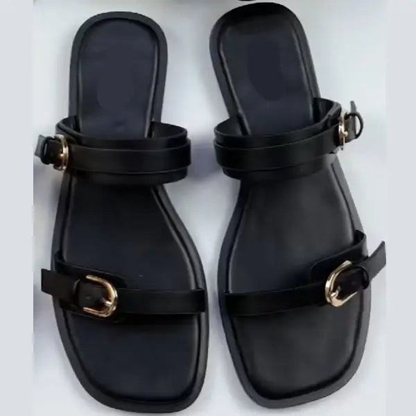 High-Quality New Women's Sandals. Luxurious Beach Casual Sandals