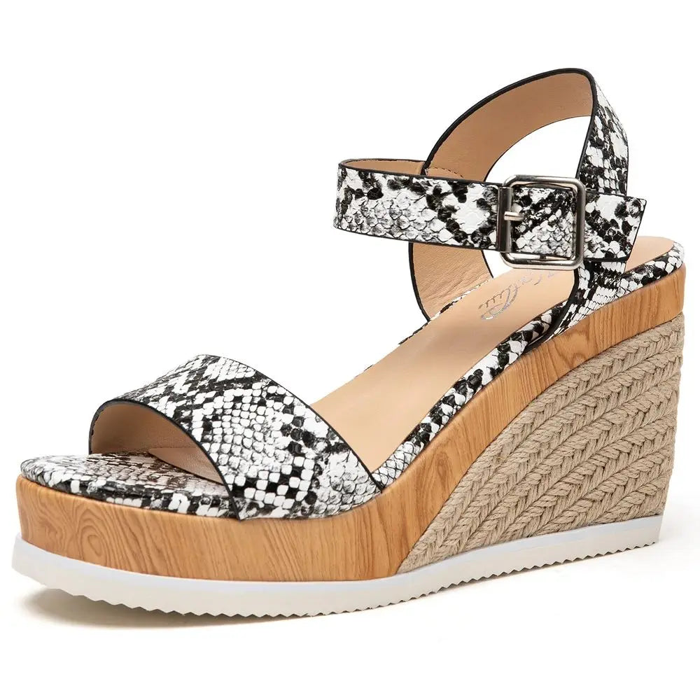 New Fashion Sexy Thick Roots Large Size Women Beach Casual Shoes Women's Sandals Heeled Sandals